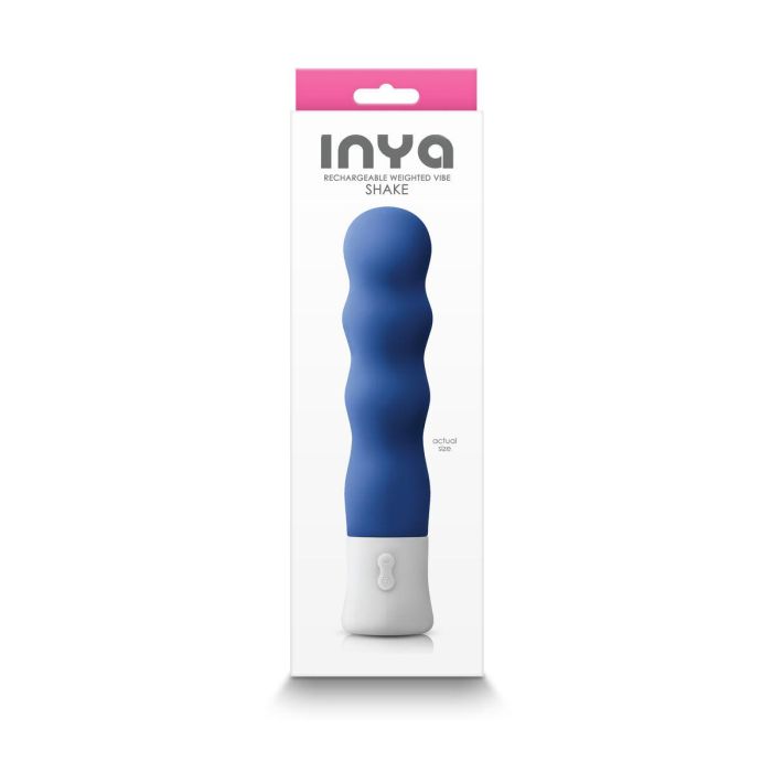 Vibrador NS Novelties Inya Azul 1 Vibrador NS Novelties Inya Azul 1