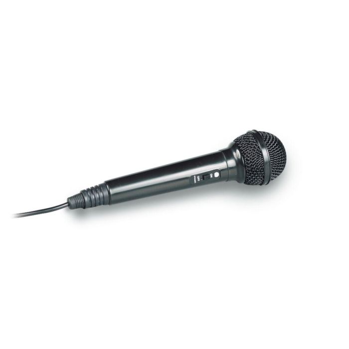 Trevi EM 24 Micrófono Unidireccional Alámbrico Negro con Conector 6.5mm, Cable 3m Trevi EM 24 Micrófono Unidireccional Alámbrico Negro con Conector 6.5mm, Cable 3m