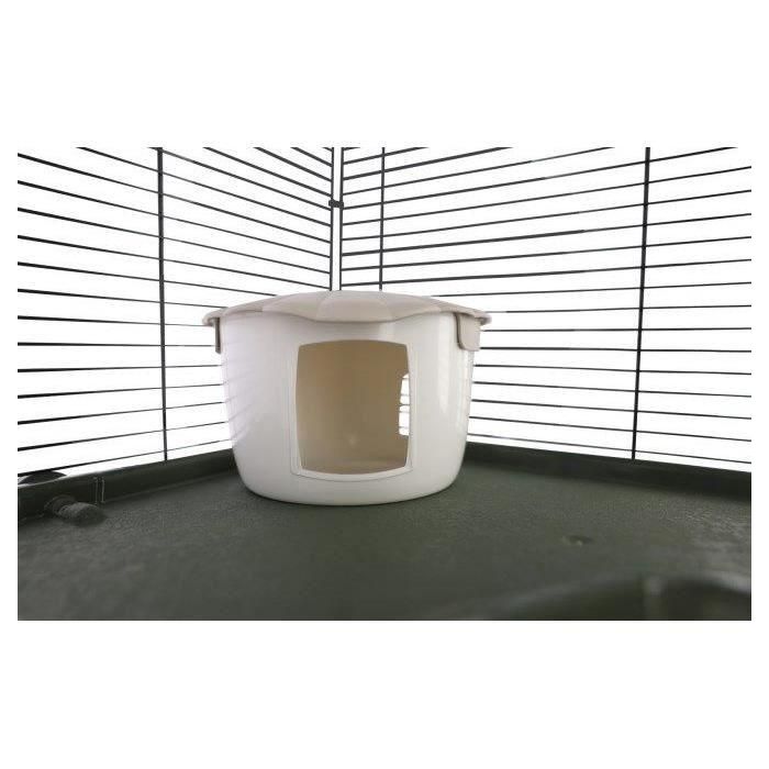 Jaula para animales pequeños - KERBL - FLAT NATURE - 80 x 45 x 53 cm - 3 plantas 2 Jaula para animales pequeños - KERBL - FLAT NATURE - 80 x 45 x 53 cm - 3 plantas 2