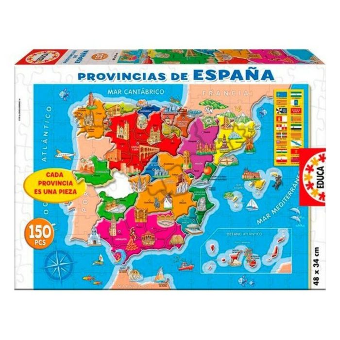 Puzzle 150 Provincias España 14870 Educa