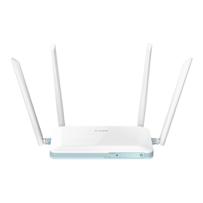 D-Link EAGLE PRO AI N300 4G Smart Router con Ranura SIM Libre, 150 Mbps 4G LTE, Wi-Fi N300, Internet Fijo/Móvil, Asistente AI Google/Alexa, WPA3