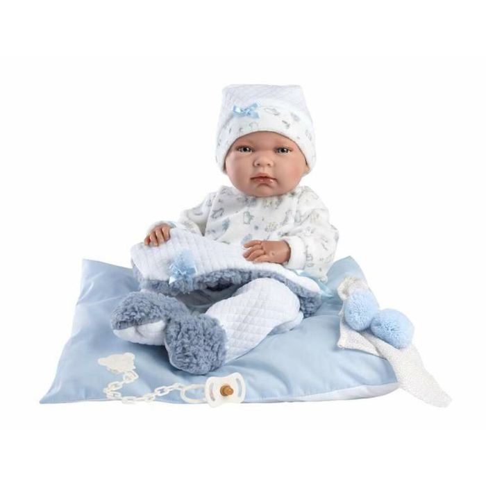 Muñeco Bebé Llorens Nico Azul 40 cm 1 Muñeco Bebé Llorens Nico Azul 40 cm 1