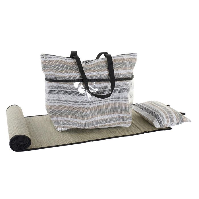 DKD Home Decor Bolso Mediterraneo Pack de 6 Bolsos (2 Sets de 3), Lienzo y Poliéster, Colores Surtidos, 23L x 62A x 44P cm 1 DKD Home Decor Bolso Mediterraneo Pack de 6 Bolsos (2 Sets de 3), Lienzo y Poliéster, Colores Surtidos, 23L x 62A x 44P cm 1