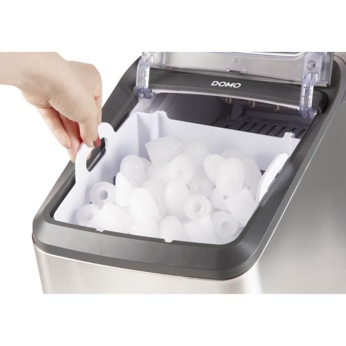 Máquina de hielo profesional - DOMO - DO9247IB - 2,8 litros - 145 W - Cubitos de hielo en 8 min 5 Máquina de hielo profesional - DOMO - DO9247IB - 2,8 litros - 145 W - Cubitos de hielo en 8 min 5