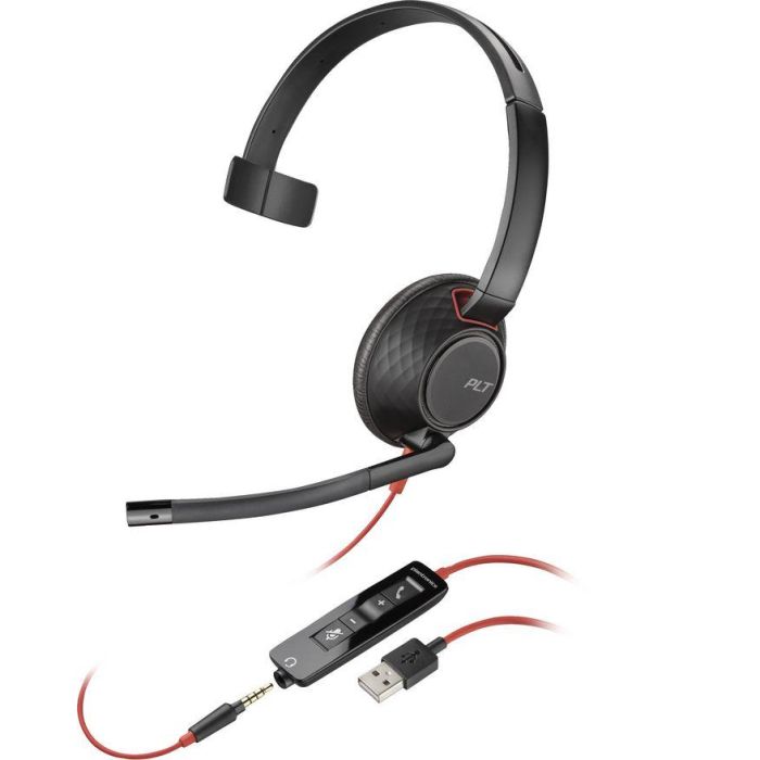 HP Poly Blackwire 5210 Monaural USB-A Headset HP Poly Blackwire 5210 Monaural USB-A Headset