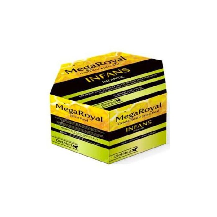 DIETMED Infans 20Amp. Suplemento a base de jalea real y vitaminas para el sistema inmune