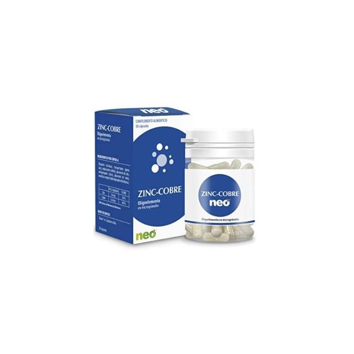 Zinc-Cobre Microgranulos Neo 50Cap. Zinc-Cobre Microgranulos Neo 50Cap.