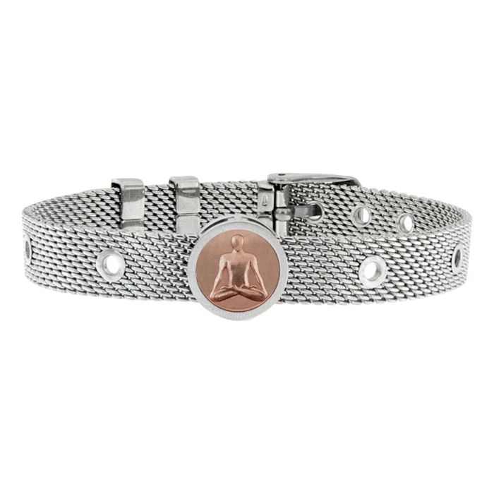 Pulsera Unisex Thoughtful Talent Jewels TJA-5-10-02-1-235 Plateado 0 Pulsera Unisex Thoughtful Talent Jewels TJA-5-10-02-1-235 Plateado 0