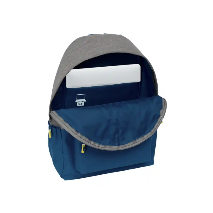 Mochila para Portátil Munich Street Azul Gris 31 x 43 x 13 cm 3