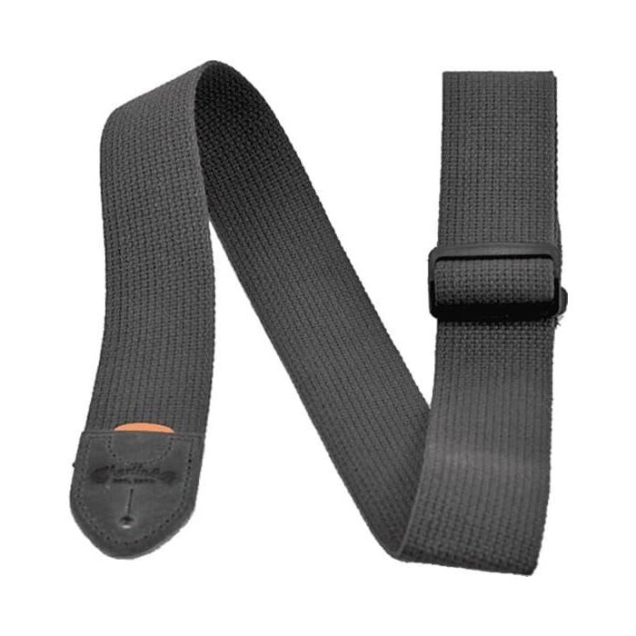 Correa Guit/Bajo Algodón Con Porta-Púas - Negro Correa Guit/Bajo Algodón Con Porta-Púas - Negro