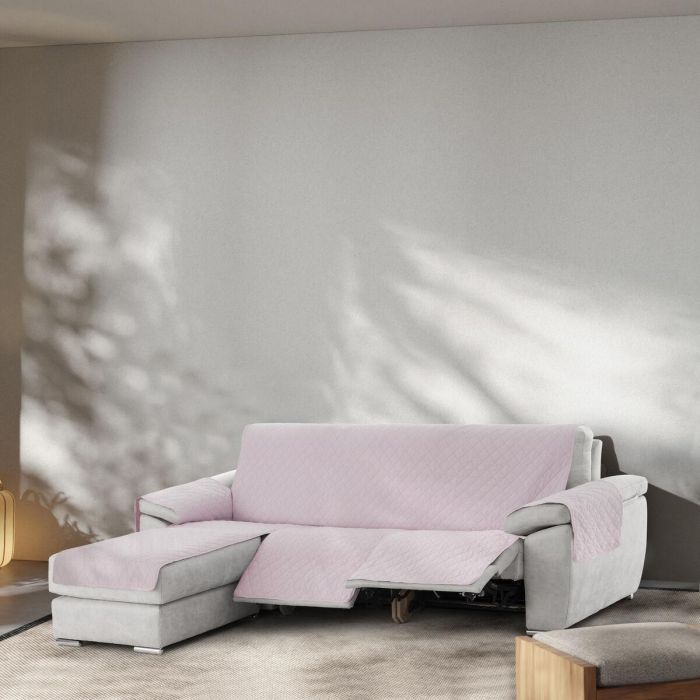 Funda para chaise longue de brazo corto izquierdo Eysa MONTBLANC Rosa 100 x 110 x 240 cm 5