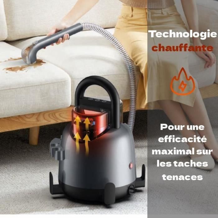 Eziclean EZI3760372550301 Limpiador Extractor Quitamanchas W4 para Sofás y Alfombras - 850W - Depósito 1,4L - Cable 5m 2 Eziclean EZI3760372550301 Limpiador Extractor Quitamanchas W4 para Sofás y Alfombras - 850W - Depósito 1,4L - Cable 5m 2