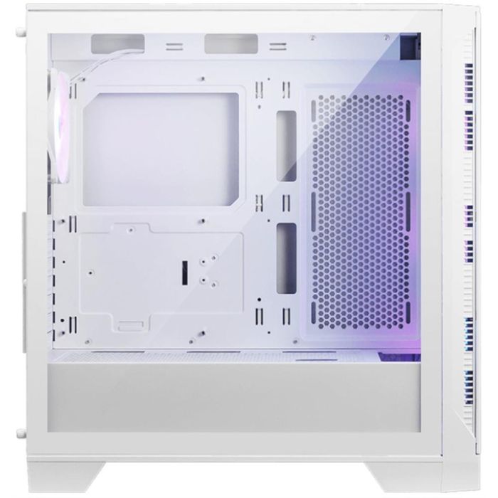 CAJA MSI MAG FORGE 320R AIRFLOW WHITE,1x2.5"+2x2.5”/3.5”,3x120MM+1x120MM (ARGB),2xUSB3.2,+AUDIO+MICRO,RGB,MID-TOWER(BLANCO) CAJA MSI MAG FORGE 320R AIRFLOW WHITE,1x2.5"+2x2.5”/3.5”,3x120MM+1x120MM (ARGB),2xUSB3.2,+AUDIO+MICRO,RGB,MID-TOWER(BLANCO)