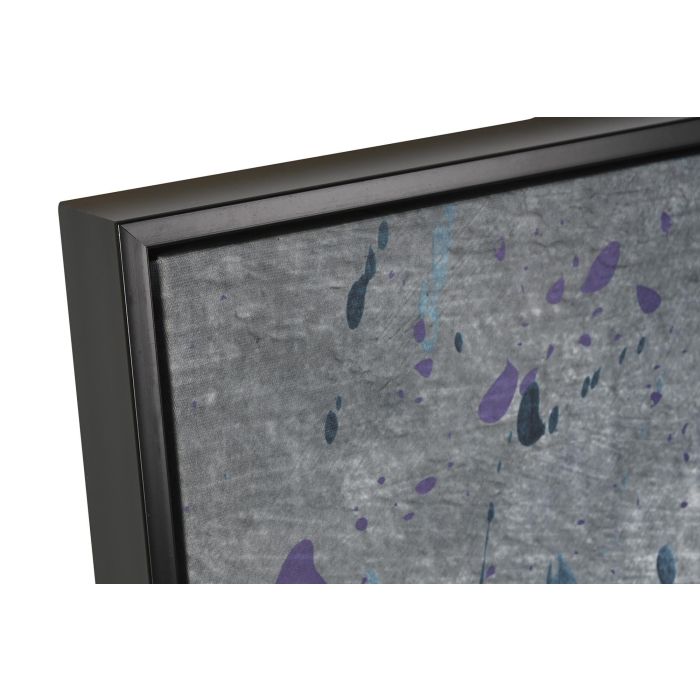 DKD Home Decor Cuadro Colonial Lila Turquesa 4.5 x 123 x 83 cm (2 Unidades) 1