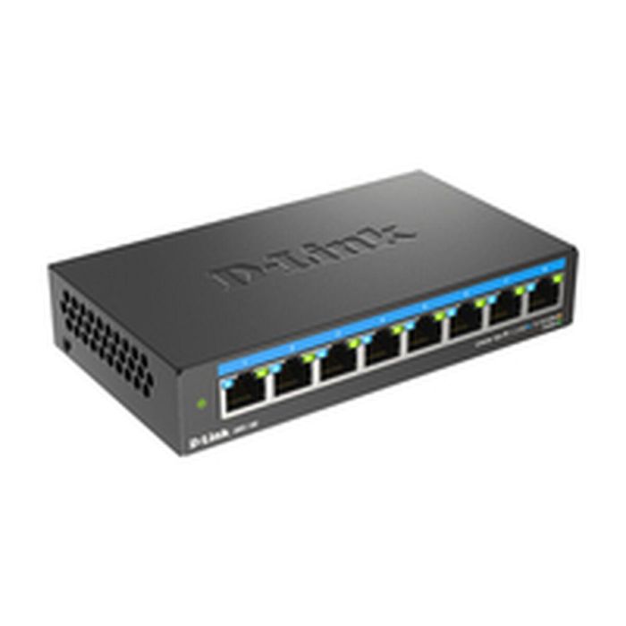 D - Link Switch Multigigabit 2.5G 8 Puertos Dms - 108 E, No Administrado, 40 Gbps, Escritorio 19 D - Link Switch Multigigabit 2.5G 8 Puertos Dms - 108 E, No Administrado, 40 Gbps, Escritorio 19