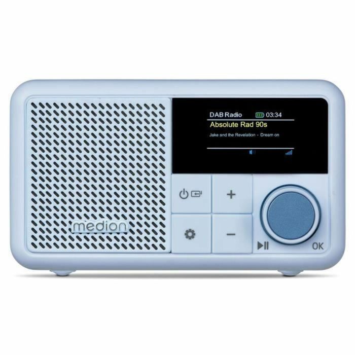 Medion AAAQH12606 Mini Radio Portátil DAB/FM Mono 2W RMS Azul
