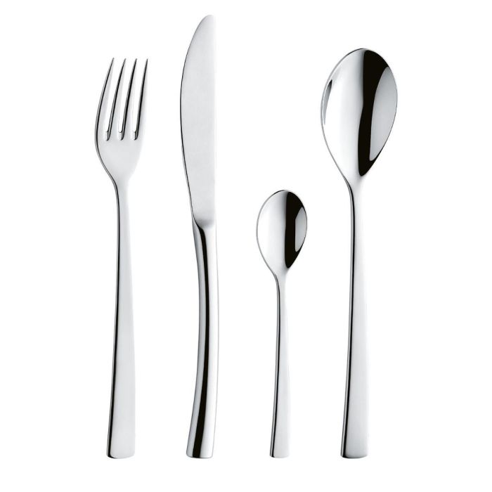 Amefa Metropole Caja 12 Tenedores de Postre Acero Inoxidable 19.4 cm - 2.5 mm 2