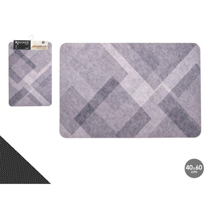 Alfombra Cocina Rombos Gris 40X60Cm Kinvara (24 Unidades) Alfombra Cocina Rombos Gris 40X60Cm Kinvara (24 Unidades)