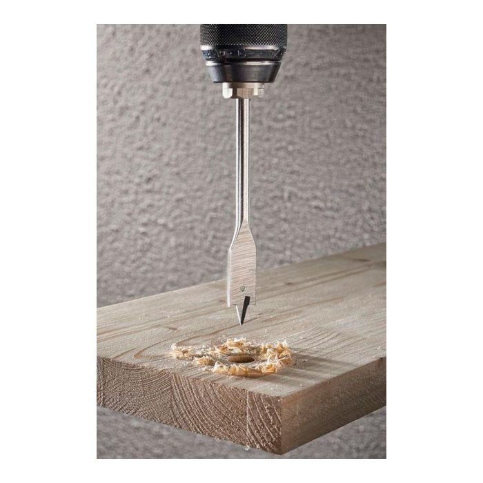 Wolfcraft Broca de pala Ø14.00 x 152 mm, vástago hexagonal 6,35 mm 1