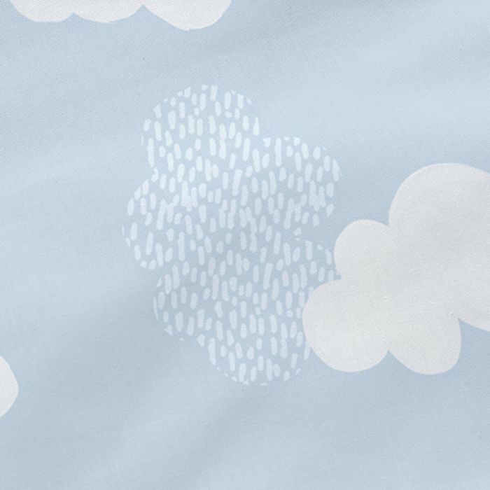 Funda de almohada HappyFriday Basic Kids Clouds 1