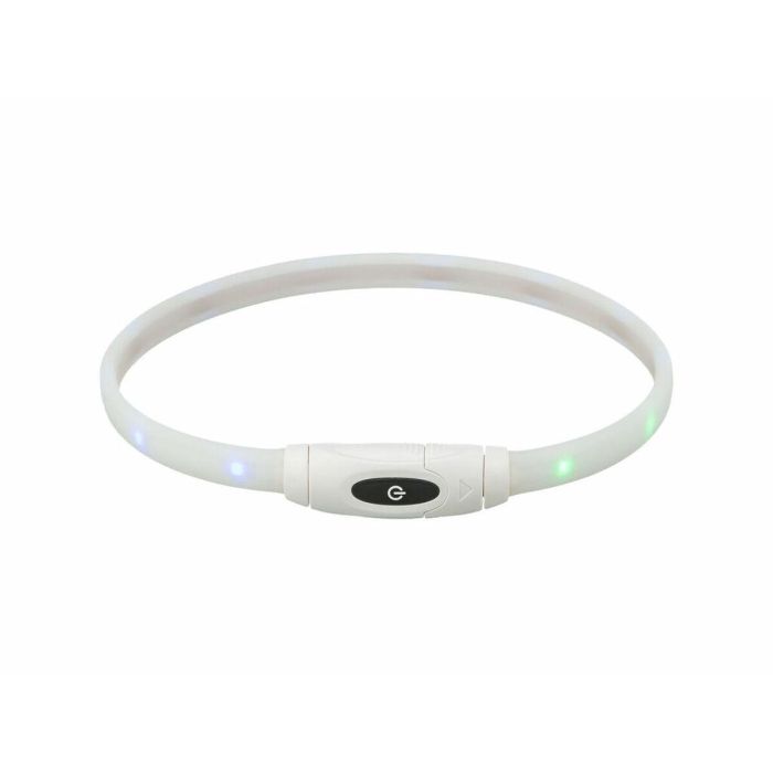 Collar LED para Mascotas Trixie Multicolor Silicona Plástico 6