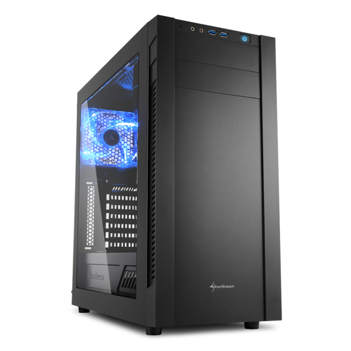 Sharkoon S25-W Midi Tower Negro Sharkoon S25-W Midi Tower Negro