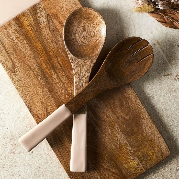 Home Deco Factory Mirage - Juego de 2 Palillos Chinos de Madera para Servir, 30 cm 1