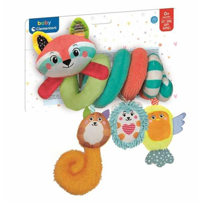 Peluche espiral suave de animales para el cochecito. 30x18x15 cm 1 Peluche espiral suave de animales para el cochecito. 30x18x15 cm 1