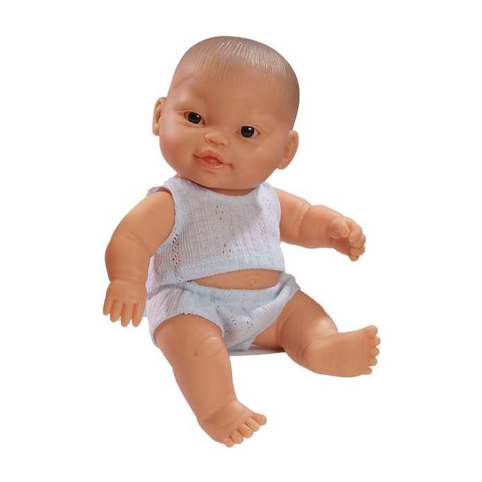 Muñeca peque asiático pijama rosa bolsa 21 cm - modelos surtidos