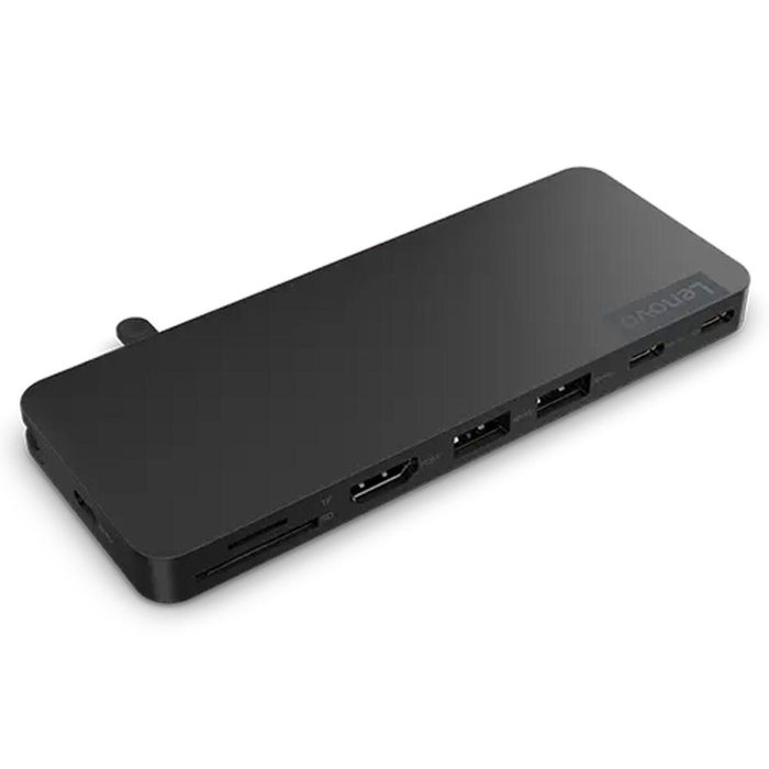 Lenovo USB-C Slim Travel Dock - Adaptador Portátil con Expansión de Puertos, Soporte para Pantallas de Alta Resolución y Carga Óptima 5 Lenovo USB-C Slim Travel Dock - Adaptador Portátil con Expansión de Puertos, Soporte para Pantallas de Alta Resolución y Carga Óptima 5