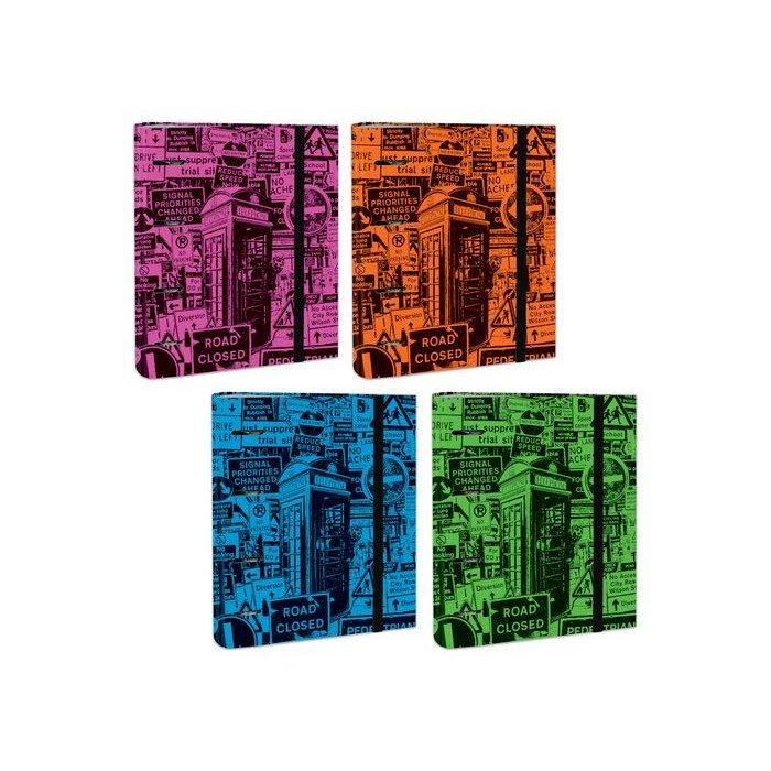 Carpebloc Mariola Uni 4 An.40Mm Con Rec. 100 Hj. Cuadric.4X4 90G Surtido London Expositor De 10