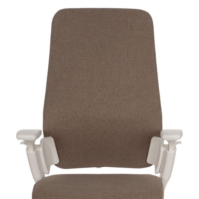 Silla de Oficina Blanco Taupé 67,5 x 62 x 114,5 cm 6