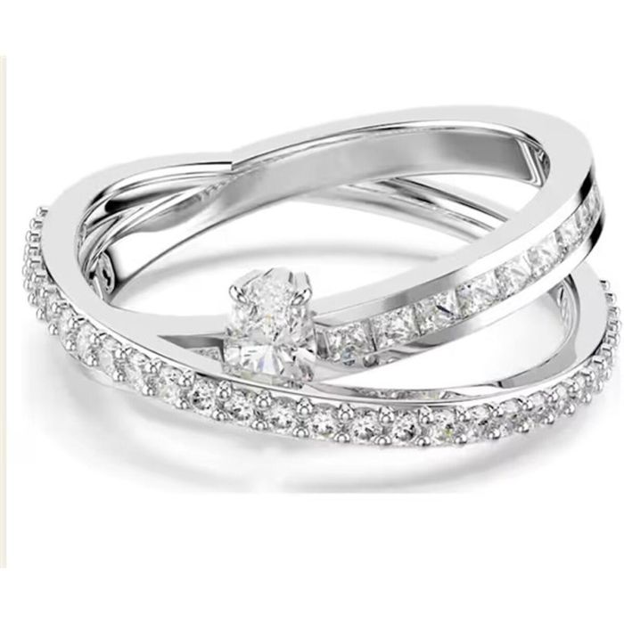 Anillo Mujer Swarovski 5691230 Plateado 18 Anillo Mujer Swarovski 5691230 Plateado 18