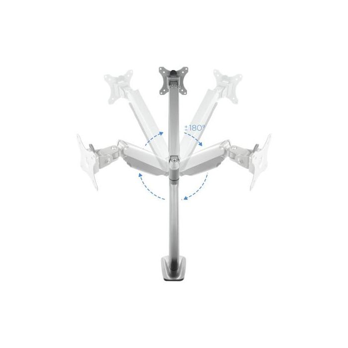 Tooq Soporte Mesa Monitor DB3032TNR para Pantallas de 13 a 32 Pulgadas, Plata 5 Tooq Soporte Mesa Monitor DB3032TNR para Pantallas de 13 a 32 Pulgadas, Plata 5