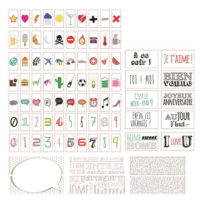 Home Deco Light Dina5 Caja Luminosa LED para Mensajes con 86 Tarjetas, Decorativa y Funcional 4 Home Deco Light Dina5 Caja Luminosa LED para Mensajes con 86 Tarjetas, Decorativa y Funcional 4