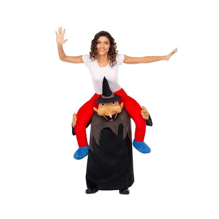 My Other Me Disfraz Ride-On Bruja Negra para Adulto, Túnica con Personaje, Talla M-L, Multicolor 1 My Other Me Disfraz Ride-On Bruja Negra para Adulto, Túnica con Personaje, Talla M-L, Multicolor 1
