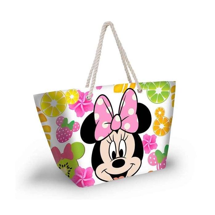 Karactermania Bolso Playa Minnie Soleil Fruits Poliéster 37x52x17 cm