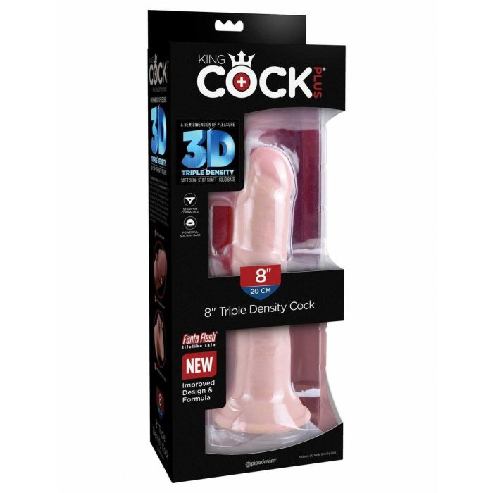 Consolador Realista Pipedream - King Cock Natural 7 Consolador Realista Pipedream - King Cock Natural 7