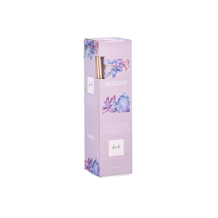 Mikado 500Ml C Varilla Ambar Y Flor De Violeta Acorde 9X35CM (6 Unidades) 2 Mikado 500Ml C Varilla Ambar Y Flor De Violeta Acorde 9X35CM (6 Unidades) 2