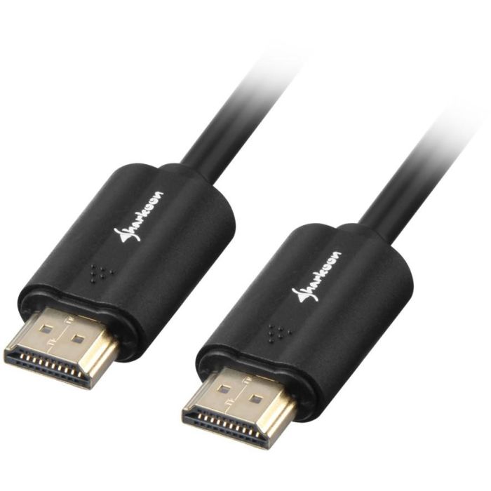 Sharkoon Kabel HMDI -> HDMI 4K 5m schwarz 0 Sharkoon Kabel HMDI -> HDMI 4K 5m schwarz 0