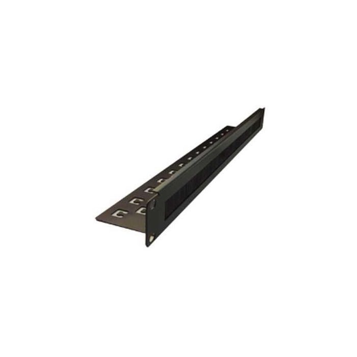MicroConnect Panel entrada de cables con cepillo para rack 19" 2