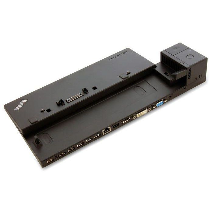 Lenovo ThinkPad Pro Dock 65W, 3 x USB 2.0/3.0, LAN, 1 x DisplayPort 1.2, 1 x DVI-D, 1 x VGA Lenovo ThinkPad Pro Dock 65W, 3 x USB 2.0/3.0, LAN, 1 x DisplayPort 1.2, 1 x DVI-D, 1 x VGA