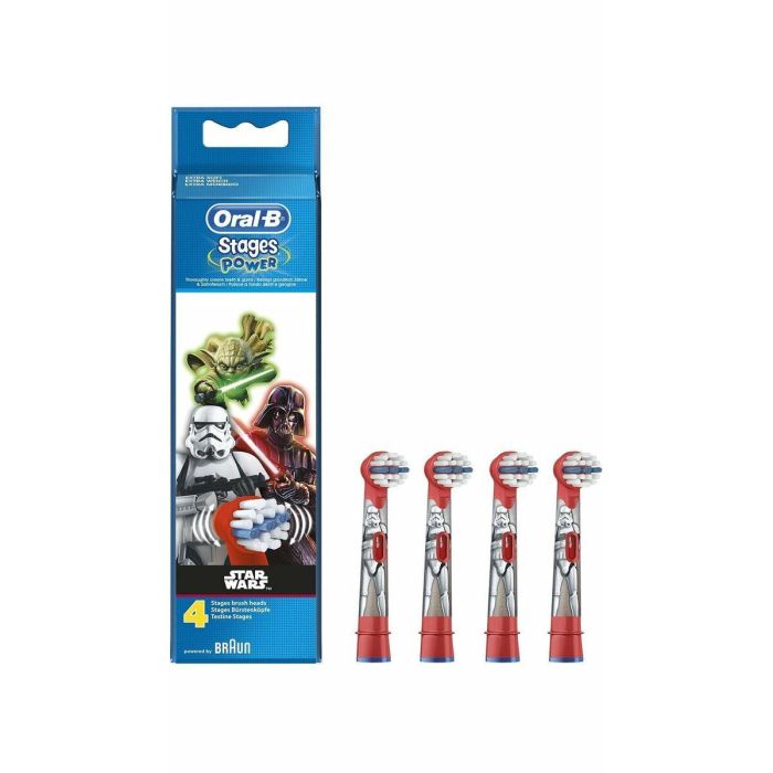 Cabezal de Recambio Oral-B 80352668 Rojo Blanco 4 Unidades 2 Cabezal de Recambio Oral-B 80352668 Rojo Blanco 4 Unidades 2