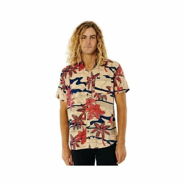 Camisa Rip Curl Barrel Killa Bone L 3 Camisa Rip Curl Barrel Killa Bone L 3