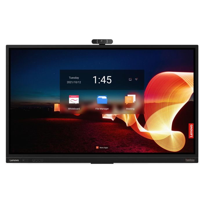 Lenovo ThinkVision ILFD T75 Monitor 75" 4K UHD Táctil HDMI/VGA/USB-C/Ethernet Android 9 para Negocios