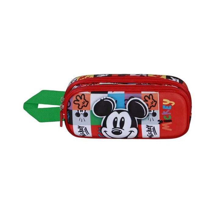 Karactermania Estuche Portatodo Doble 3D Mickey Mouse Mood Multicolor 2 Compartimentos 22 x 8 x 10 cm 2 Karactermania Estuche Portatodo Doble 3D Mickey Mouse Mood Multicolor 2 Compartimentos 22 x 8 x 10 cm 2