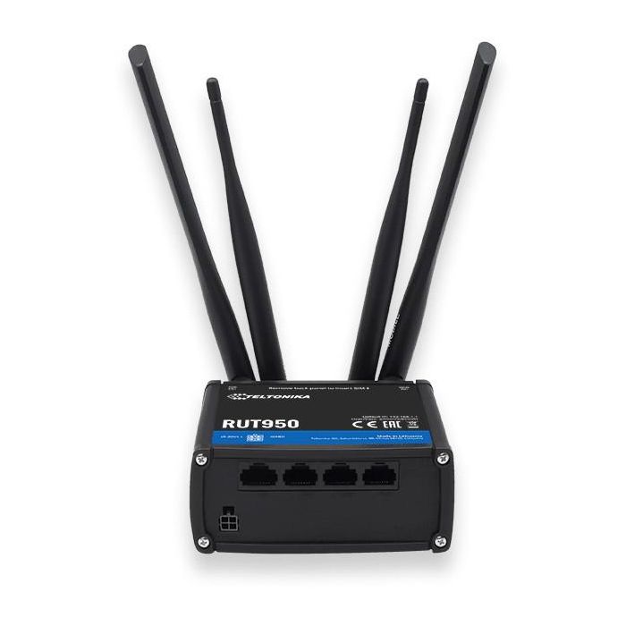 Teltonika RUT950 Industrial Dual SIM LTE Wifi Router 2 Teltonika RUT950 Industrial Dual SIM LTE Wifi Router 2