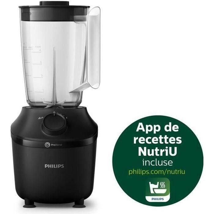 Licuadora PHILIPS Daily HR2041/41 - 450W - Negra 1 Licuadora PHILIPS Daily HR2041/41 - 450W - Negra 1