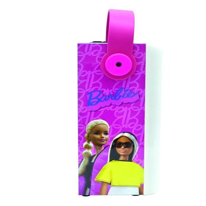 Potente altavoz Bluetooth iluminado de Barbie con micrófono 2 Potente altavoz Bluetooth iluminado de Barbie con micrófono 2