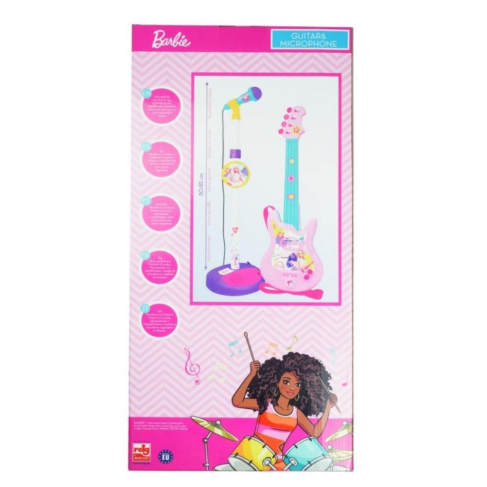 Set musical Barbie Micrófono Guitarra Infantil 1